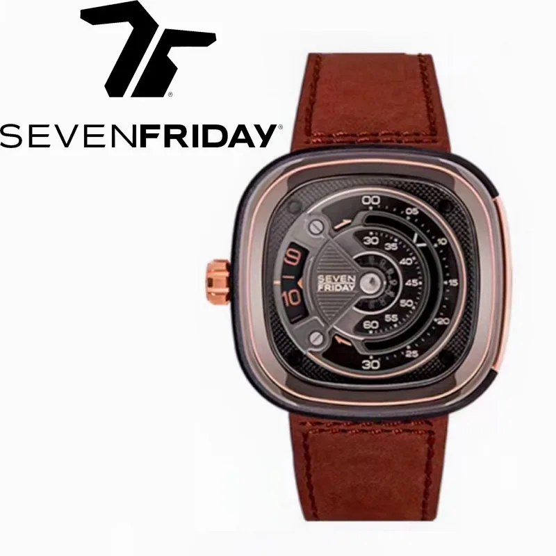 Luxury Watch Holder For Men - SEVEN FRIDAY watch M2B/01 men fully