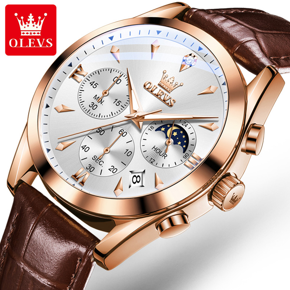 Luxury Watch Holder For Men - OLEVS Brand New Fashion Quartz Watch