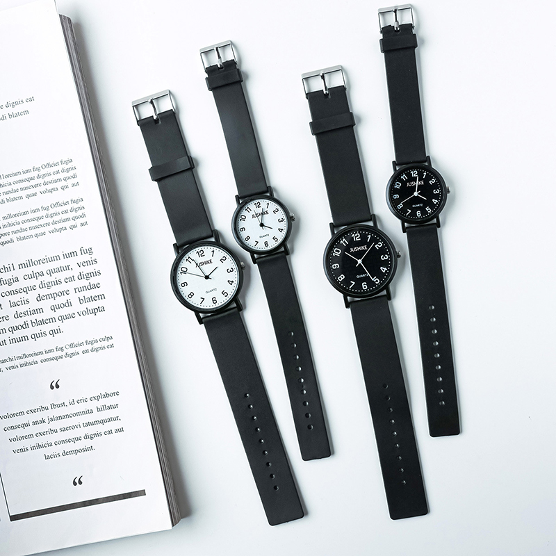 Luxury Watch Ladies - Simple Black Watch Quartz Watches for