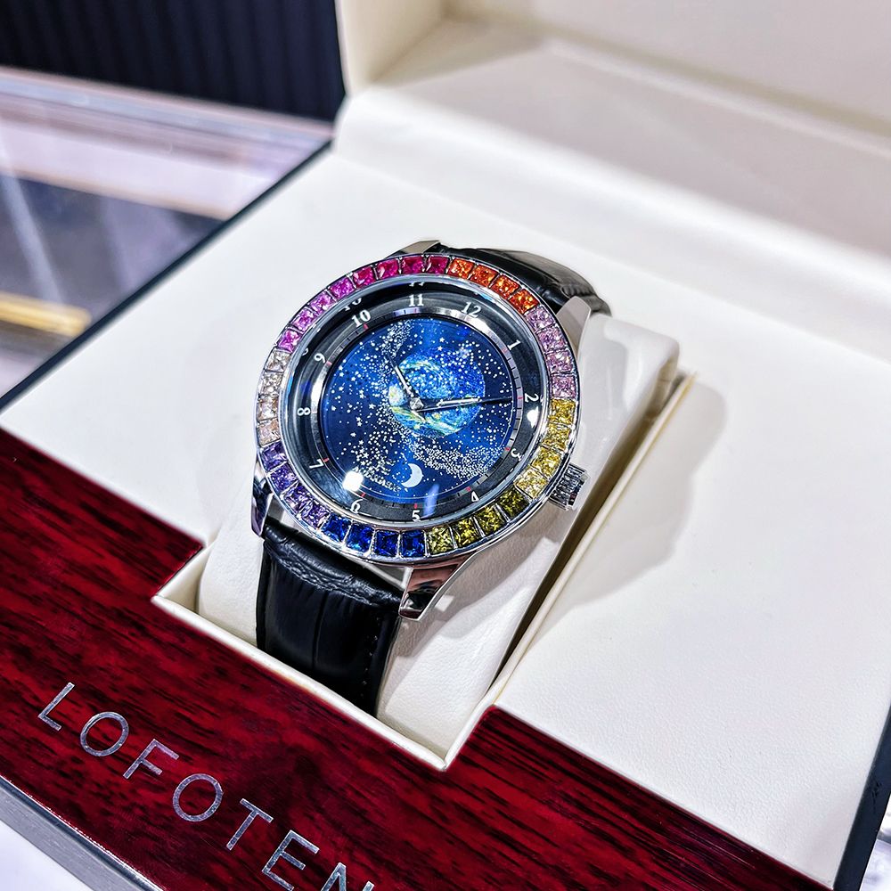 Fashion Starry Sky Luminous Me - Luxury Watch Holder For Men 评论和价格