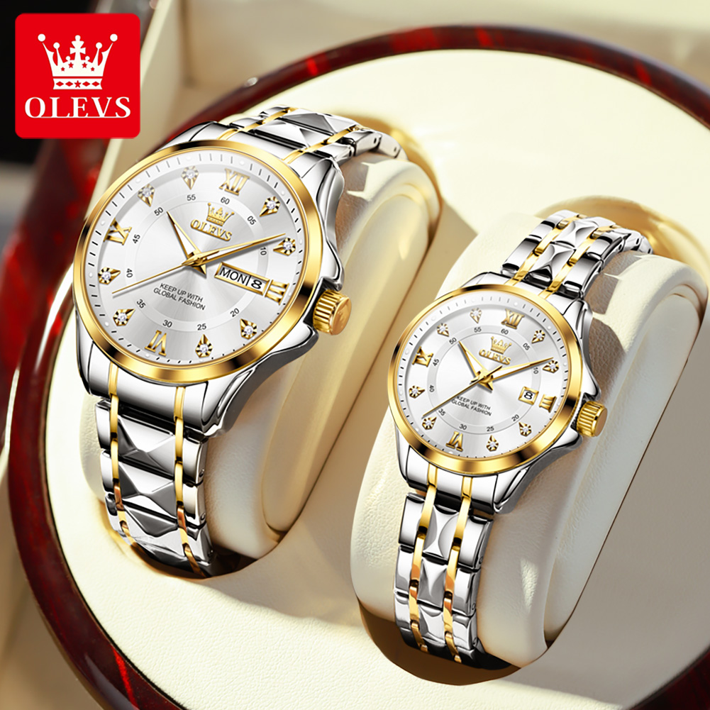 OLEVS 2906 Couple Watch Origin - Luxury Watch News 评论和价格