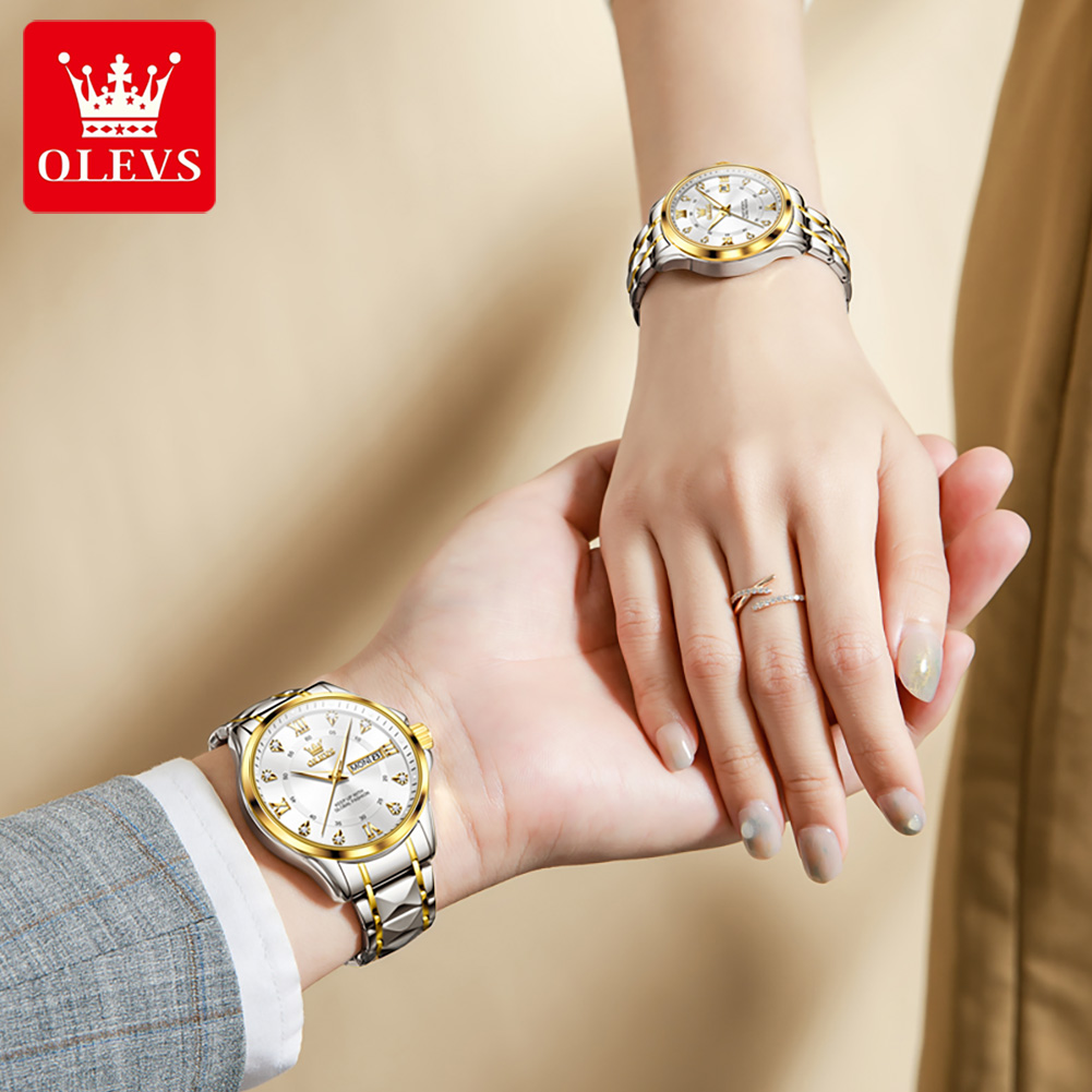 OLEVS 2906 Couple Watch Origin - Luxury Watch News 评论和价格