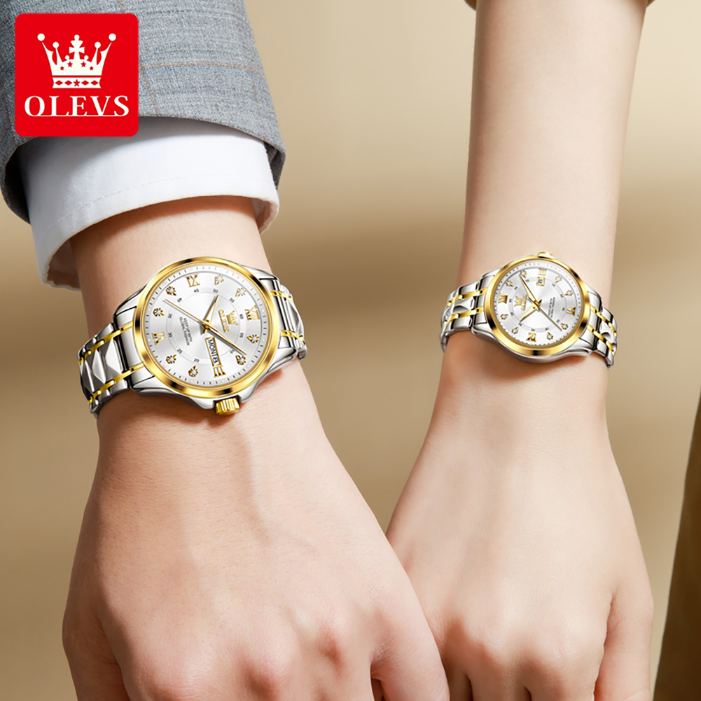 OLEVS 2906 Couple Watch Origin - Luxury Watch News 评论和价格