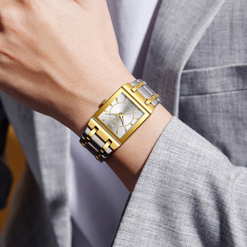 LiEBIG Luxury Golden Quartz Wr - Luxury Watch News 评论和价格