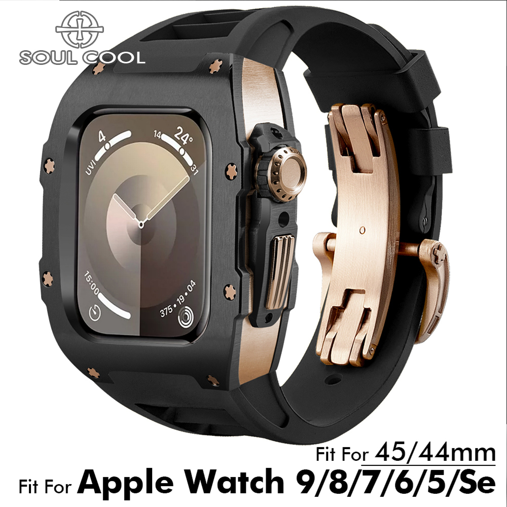Soul Cool For Apple Watch 316L - Luxury Watch Kit 评论和价格