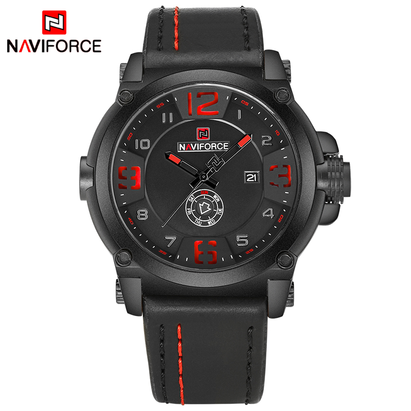 Top Brand Luxury NAVIFORCE Men - Luxury Watch Holder For Men 评论和价格