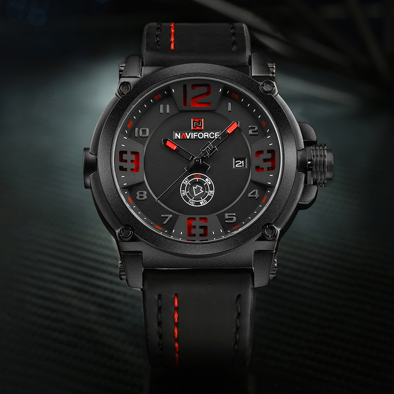 Top Brand Luxury NAVIFORCE Men - Luxury Watch Holder For Men 评论和价格