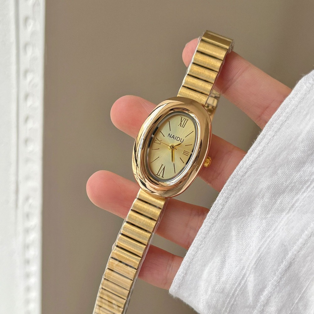 Luxury Brand Gold Oval Women Q - Luxury Watch Ladies 评论和价格