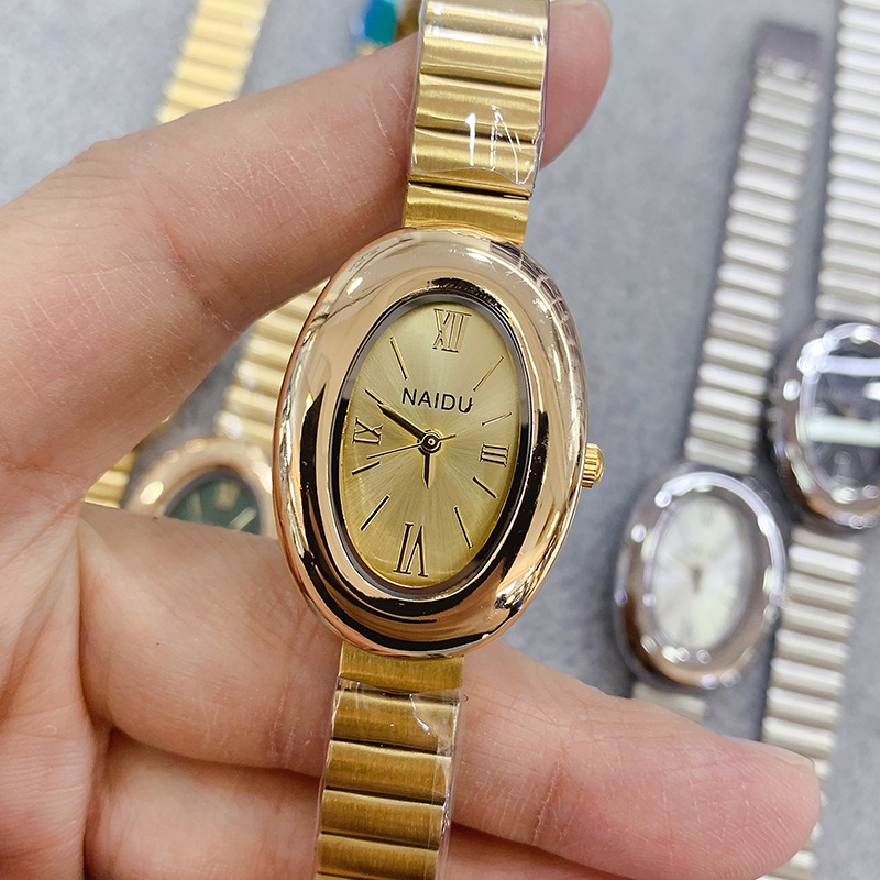 Luxury Brand Gold Oval Women Q - Luxury Watch Ladies 评论和价格