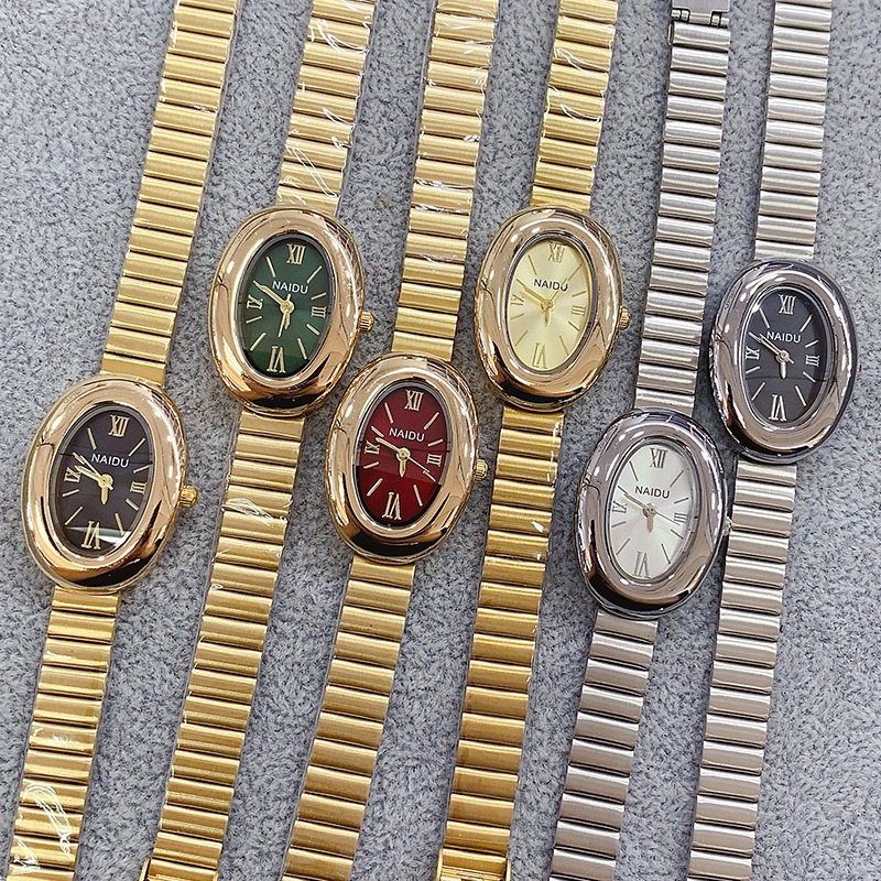 Luxury Brand Gold Oval Women Q - Luxury Watch Ladies 评论和价格