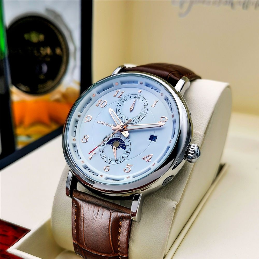 Light Luxury Men's Mechanical  - Luxury Watch Name Brands 评论和价格