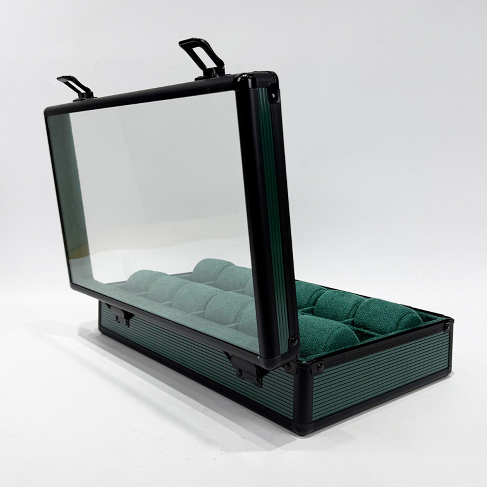 18/6/12/15 Slots Aluminum Gree - Luxury Watch Class 评论和价格