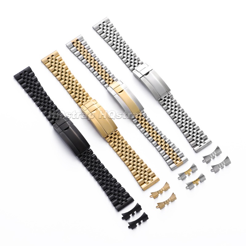 Premium Curved End Watch Strap - Luxury Watch Class 评论和价格